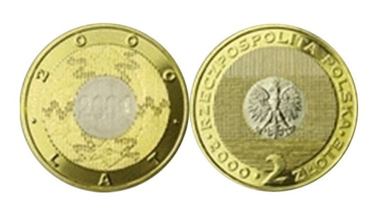 2 zł GN, Rok 2000 - przełom tysiącleci, 2000