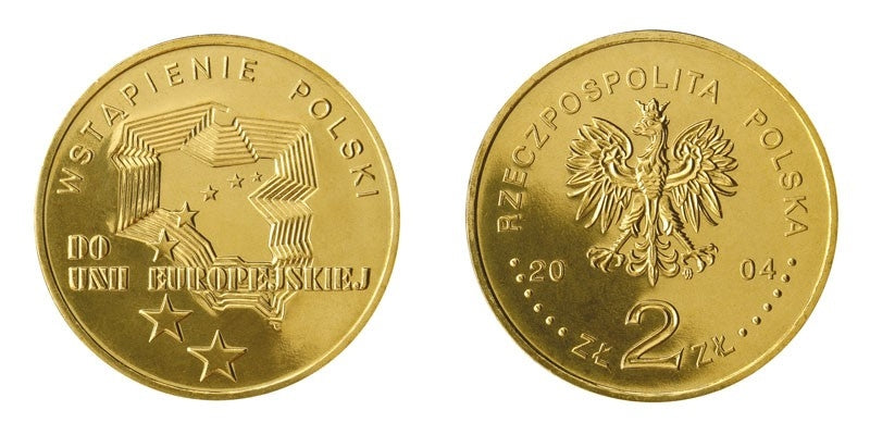 2 zł GN, Wstąpienie Polski do Unii Europejskiej, 2004